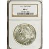 Image 1 : 1921 S$1 MS64 NGC. VAM-1H. Struck from satin proof die