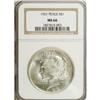 Image 3 : 1921 S$1 MS66 NGC. The high quality of the 1921 Peace