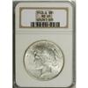 Image 1 : 1923-D S$1 MS65 NGC. Sharply struck with highly lustro