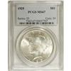 Image 2 : 1925 S$1 MS67 PCGS. This issue is considered type mate