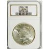Image 1 : 1926 S$1 MS66 NGC. Pastel powder-blue and apricot comp