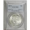 Image 1 : 1927-S S$1 MS64 PCGS. Well struck with lustrous silver