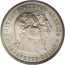 1900 S$1 Lafayette Dollar MS65 PCGS. DuVall 1-B. Hints