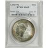 Image 3 : 1900 S$1 Lafayette Dollar MS65 PCGS. DuVall 1-B. Apple