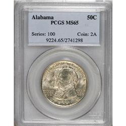 1921 50C Alabama MS65 PCGS. Struck in 1921 and authori