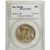 Image 1 : 1936-S 50C Bay Bridge MS67 PCGS. Heather-blue patina c