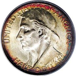 1935/34-D 50C Boone MS67 PCGS. Few issues sparked such