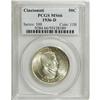 Image 1 : 1936-D 50C Cincinnati MS66 PCGS. Speckled gray patinat