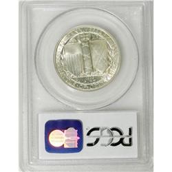 1936 50C Gettysburg MS66 PCGS. The design elements are