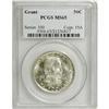Image 1 : 1922 50C Grant no Star MS65 PCGS. A lustrous Gem examp