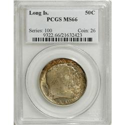 1936 50C Long Island MS66 PCGS. Potent luster gathers
