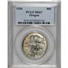 Image 1 : 1936 50C Oregon MS67 PCGS. A pleasing Superb Gem from