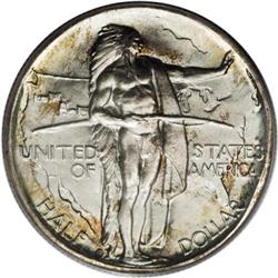 1937-D 50C Oregon MS68 PCGS. Few commemorative issues