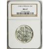 Image 1 : 1938-S 50C Oregon MS67 NGC. Fully struck with unusuall