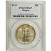 Image 1 : 1939 50C Oregon MS67 PCGS. One of six issues struck in