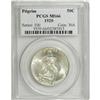 Image 1 : 1920 50C Pilgrim MS66 PCGS. Intense satiny luster flas