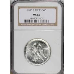 1935 SET Texas PDS Set MS66 NGC. The set includes: 193