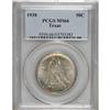 Image 1 : 1938 50C Texas MS66 PCGS. Pale pewter color is visited