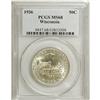 Image 3 : 1936 50C Wisconsin MS68 PCGS. The merest glints of gre