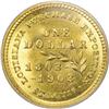 Image 2 : 1903 G$1 Louisiana Purchase/McKinley MS65 NGC. This Ge