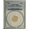 Image 3 : 1903 G$1 Louisiana Purchase/McKinley MS66 PCGS. Sharpl