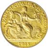 Image 1 : 1915-S $2 1/2 Panama-Pacific Quarter Eagle MS62 ANACS.