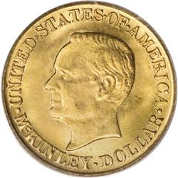 1916 G$1 McKinley MS66 PCGS. Dealers and numismatists