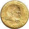 Image 1 : 1922 G$1 Grant no Star MS64 NGC. A shimmering canary-g