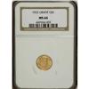 Image 3 : 1922 G$1 Grant no Star MS64 NGC. A shimmering canary-g