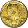 Image 1 : 1922 G$1 Grant no Star MS66 PCGS. Beautiful orange-gol
