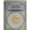 Image 1 : 1926 $2 1/2 Sesquicentennial MS64 PCGS. Lustrous with