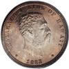 Image 1 : 1883 25C Hawaii Quarter MS66 PCGS. Breen-8033. Repunch
