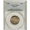 Image 3 : 1883 25C Hawaii Quarter MS66 PCGS. Breen-8032. Normal