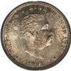 Image 1 : 1883 25C Hawaii Quarter MS66 PCGS. Breen-8033. Repunch