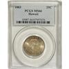 Image 3 : 1883 25C Hawaii Quarter MS66 PCGS. Breen-8033. Repunch