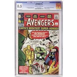 The Avengers #1 (Marvel, 1963) CGC VF+ 8.5