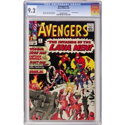The Avengers #5 (Marvel, 1964) CGC NM- 9.2