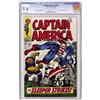 Captain America #102 (Marvel, 1968) CGC NM+ 9.6