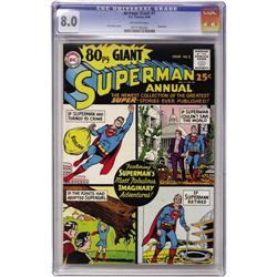 80 Page Giant #1 Superman (DC, 1964) CGC VF 8.0
