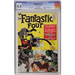 Fantastic Four #2 (Marvel, 1962) CGC VG+ 4.5