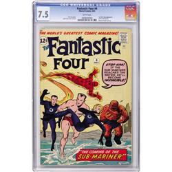 Fantastic Four #4 (Marvel, 1962) CGC VF- 7.5