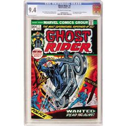 Ghost Rider #1 (Marvel, 1973) CGC NM 9.4 Off-white to w