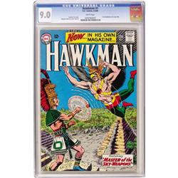Hawkman #1 (DC, 1964) CGC VF/NM 9.0 White pages. Murphy