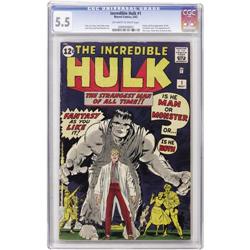 The Incredible Hulk #1 (Marvel, 1962) CGC FN-