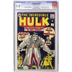 The Incredible Hulk #1 (Marvel, 1962) CGC VG/FN