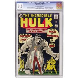 The Incredible Hulk #1 (1962) CGC VG- 3.5