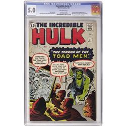 The Incredible Hulk #2 (1962) CGC VG/FN 5.0