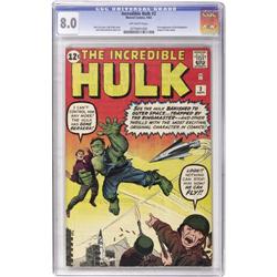 The Incredible Hulk #3 (Marvel, 1962) CGC VF