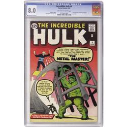 The Incredible Hulk #6 (1963) CGC VF 8.0