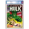 The Incredible Hulk #102 (Marvel, 1968) CGC NM+ 9.6 Whi